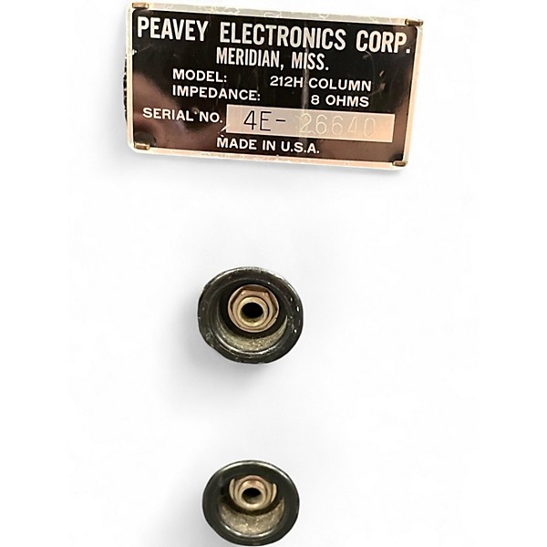 Used Peavey 212H 2x12 8ohm Passive PA Speaker Unpowered Speaker