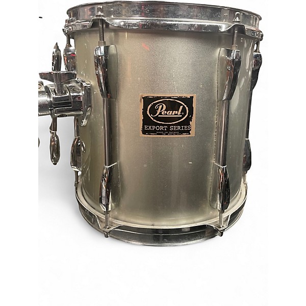 Used Pearl 4 Piece Export GREY Drum Kit