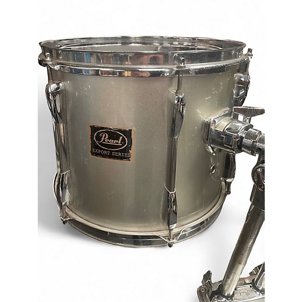 Used Pearl 4 Piece Export GREY Drum Kit