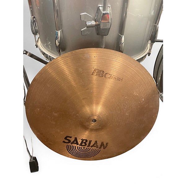 Used Pearl 4 Piece Export GREY Drum Kit