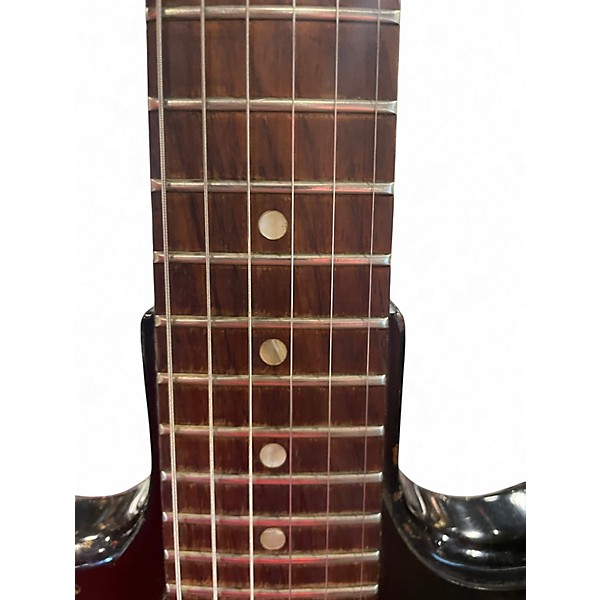 Vintage 1963 Epiphone Olympic Sunburst Solid Body Electric Guitar