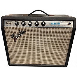 Vintage 1974 Fender Princeton Tube Guitar Combo Amp