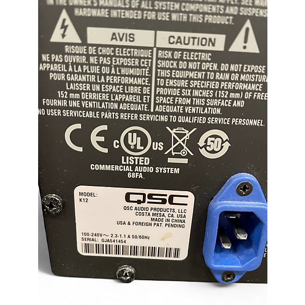 Used QSC K12 Powered Speaker