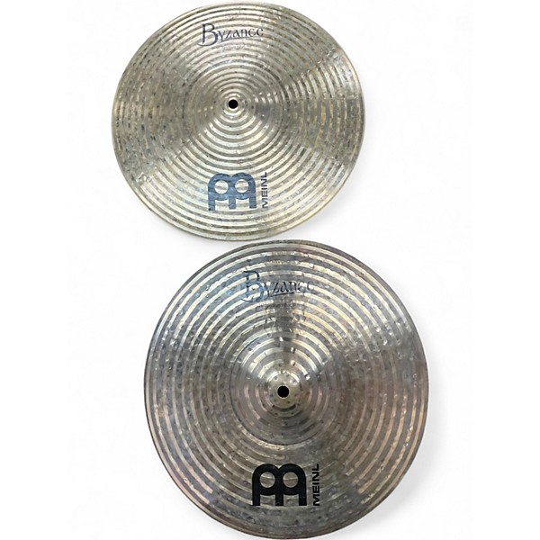 Used MEINL 14in BYZANCE 14IN SPECTRUM PAIR Cymbal