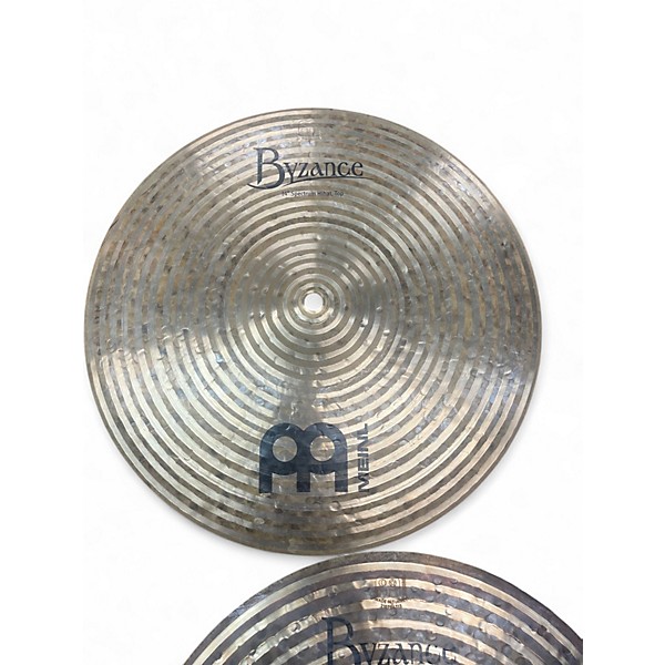 Used MEINL 14in BYZANCE 14IN SPECTRUM PAIR Cymbal