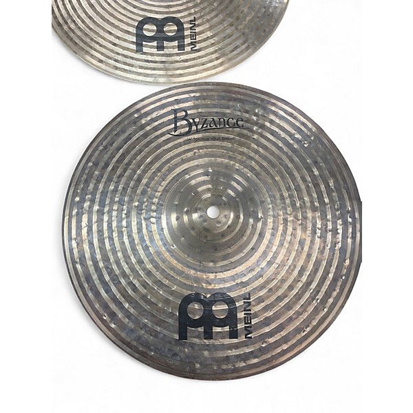Used MEINL 14in BYZANCE 14IN SPECTRUM PAIR Cymbal