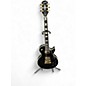 Used Epiphone Les Paul Custom Ebony Solid Body Electric Guitar thumbnail