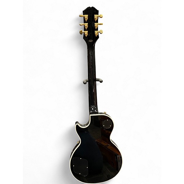 Used Epiphone Les Paul Custom Ebony Solid Body Electric Guitar