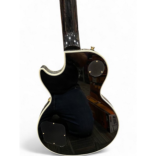 Used Epiphone Les Paul Custom Ebony Solid Body Electric Guitar