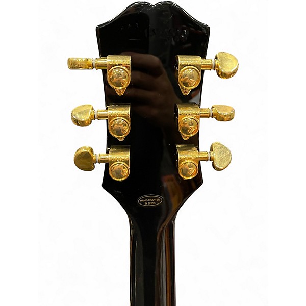 Used Epiphone Les Paul Custom Ebony Solid Body Electric Guitar