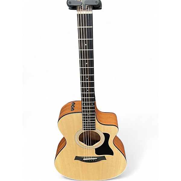 Used Taylor 112ceS Natural Acoustic Electric Guitar