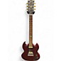 Used Gibson SGJ Wine Red Solid Body Electric Guitar thumbnail