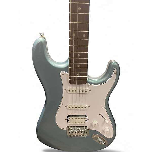 Used Squier Affinity Stratocaster Daphne Blue Solid Body Electric Guitar