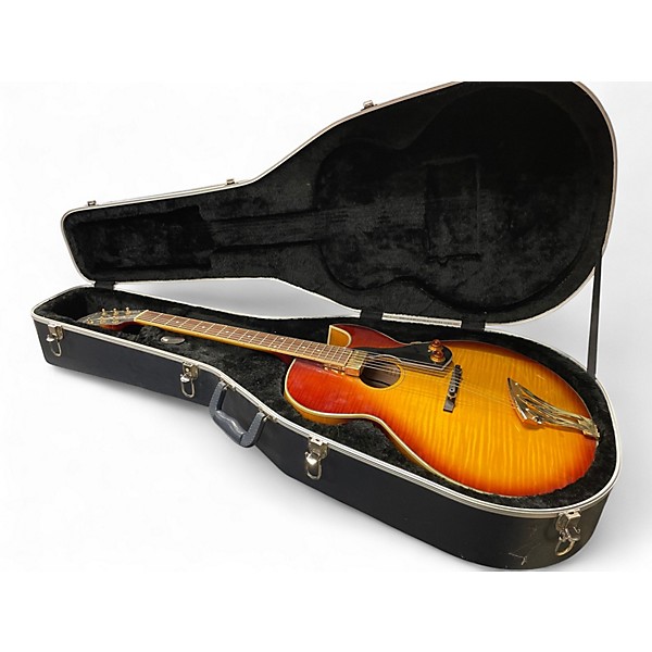 Used Washburn J4 Sunburst Hollow Body Electric Guitar