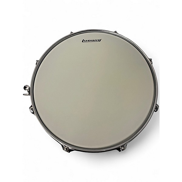 Used Ludwig 14in BackBeat Elite Snare  Silver Drum