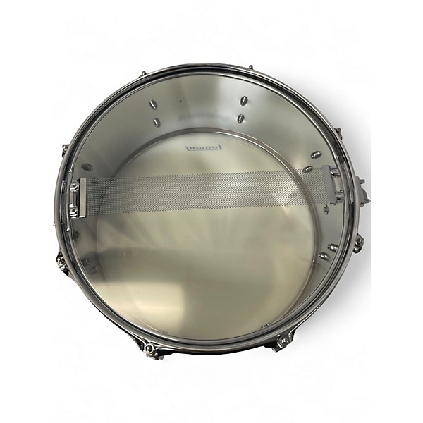 Used Ludwig 14in BackBeat Elite Snare  Silver Drum