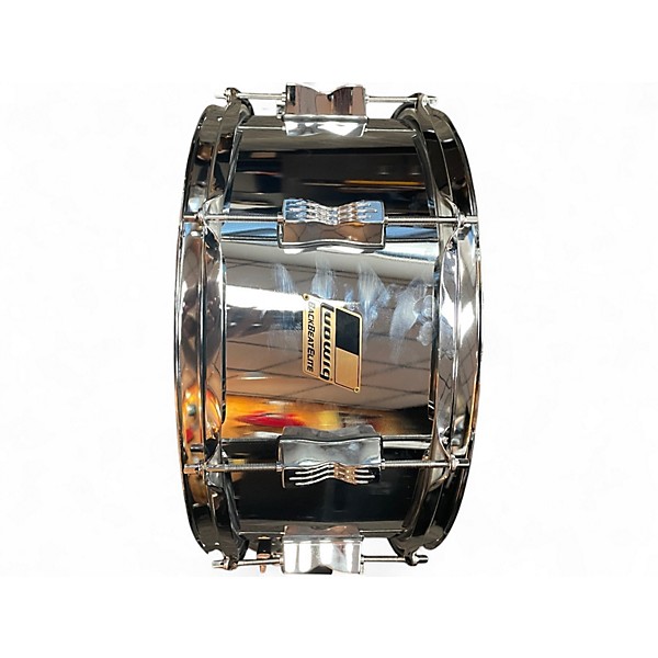 Used Ludwig 14in BackBeat Elite Snare  Silver Drum