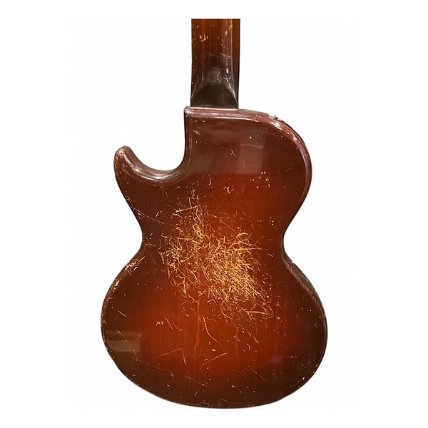 Vintage 1960s Gibson Les Paul Melody Maker Vintage Sunburst Solid Body Electric Guitar