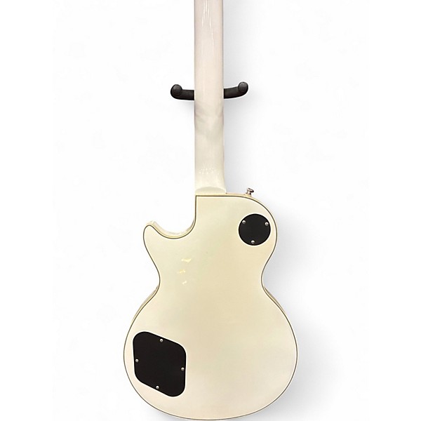 Used Epiphone Les Paul Custom Alpine White Solid Body Electric Guitar