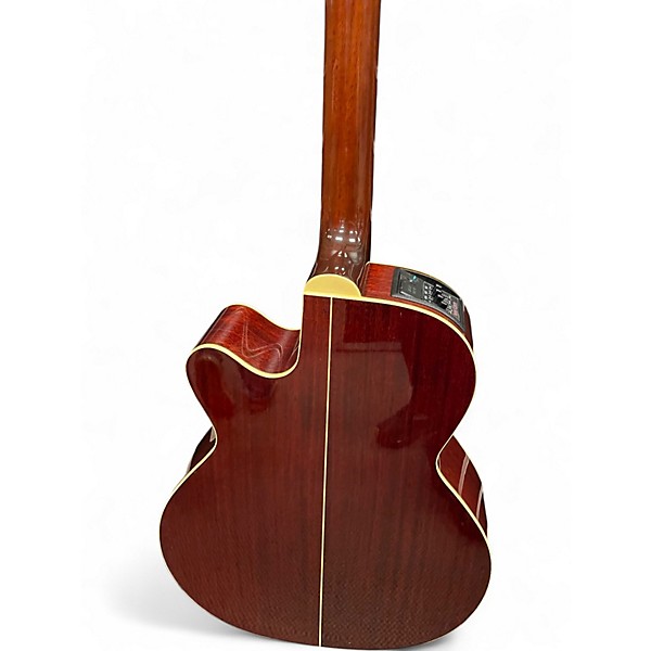 Used Takamine ESF 40C 2 Color Sunburst Acoustic Guitar