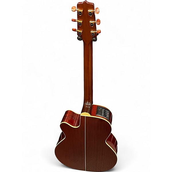 Used Takamine ESF 40C 2 Color Sunburst Acoustic Guitar