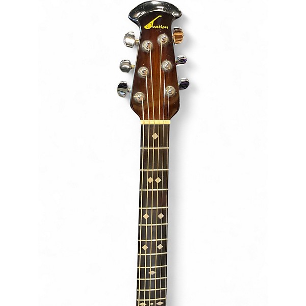 Used 1970s Ovation 1112 Natural Acoustic Electric Guitar