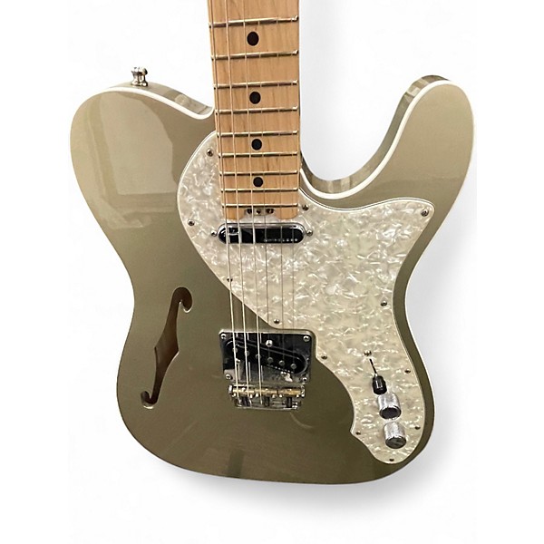 Used Fender AMERICAN ELITE TELECASTER CHAMPAGNE Hollow Body Electric Guitar