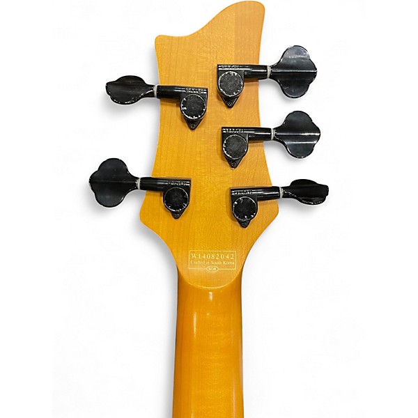 Used Schecter Guitar Research Riot 5 Session Natural Electric Bass Guitar