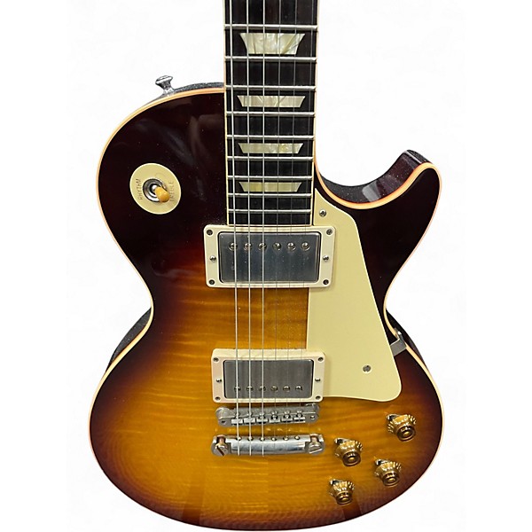 Used 2020 Gibson 60th Anniversary 1960 Les Paul bourbon burst Solid Body Electric Guitar