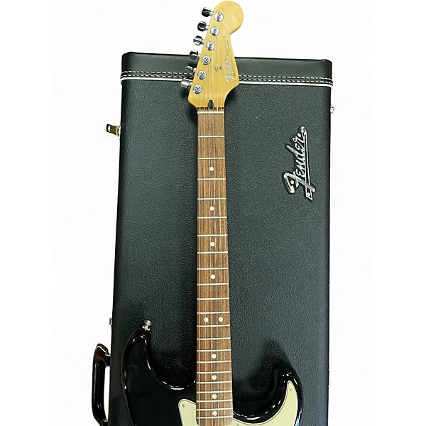 Used 2006 Fender Stratocaster Black Solid Body Electric Guitar