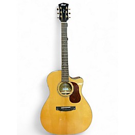 Used Cort GOLD A6 Natural Acoustic Electric Guitar