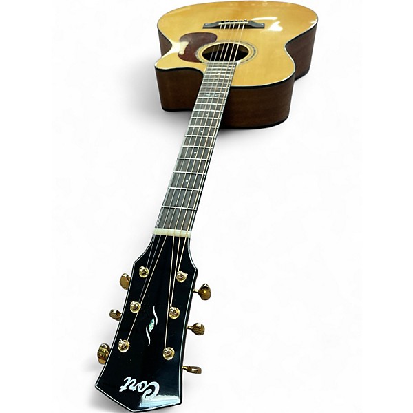 Used Cort GOLD A6 Natural Acoustic Electric Guitar