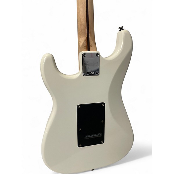 Used Squier Stratocaster HH White Solid Body Electric Guitar