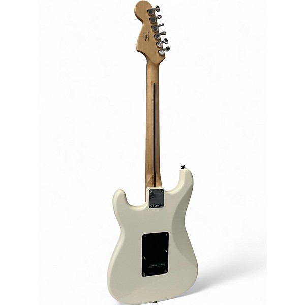 Used Squier Stratocaster HH White Solid Body Electric Guitar