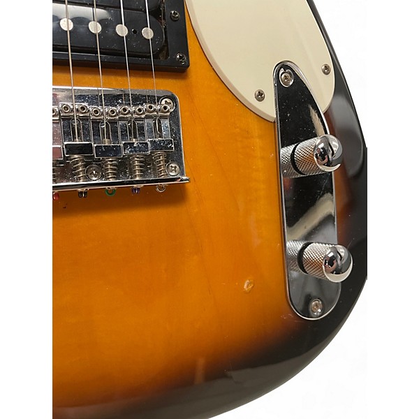 Used Squier 51 Pawnshop Telecaster 2 Tone Sunburst Solid Body Electric Guitar