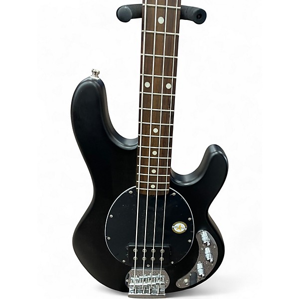 Used Sterling by Music Man Ray4 Satin Black Electric Bass Guitar