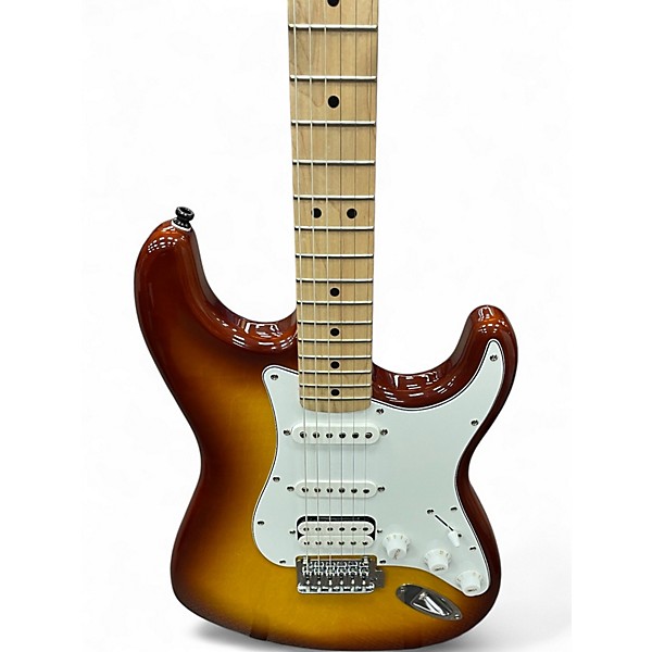 Used Squier Affinity Stratocaster FMT HSS Sienna Sunburst Solid Body Electric Guitar