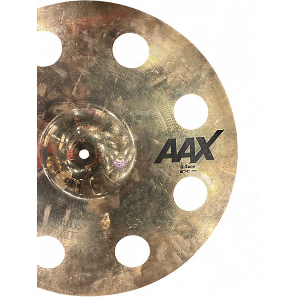 Used SABIAN 18in AAX Ozone Splash Cymbal