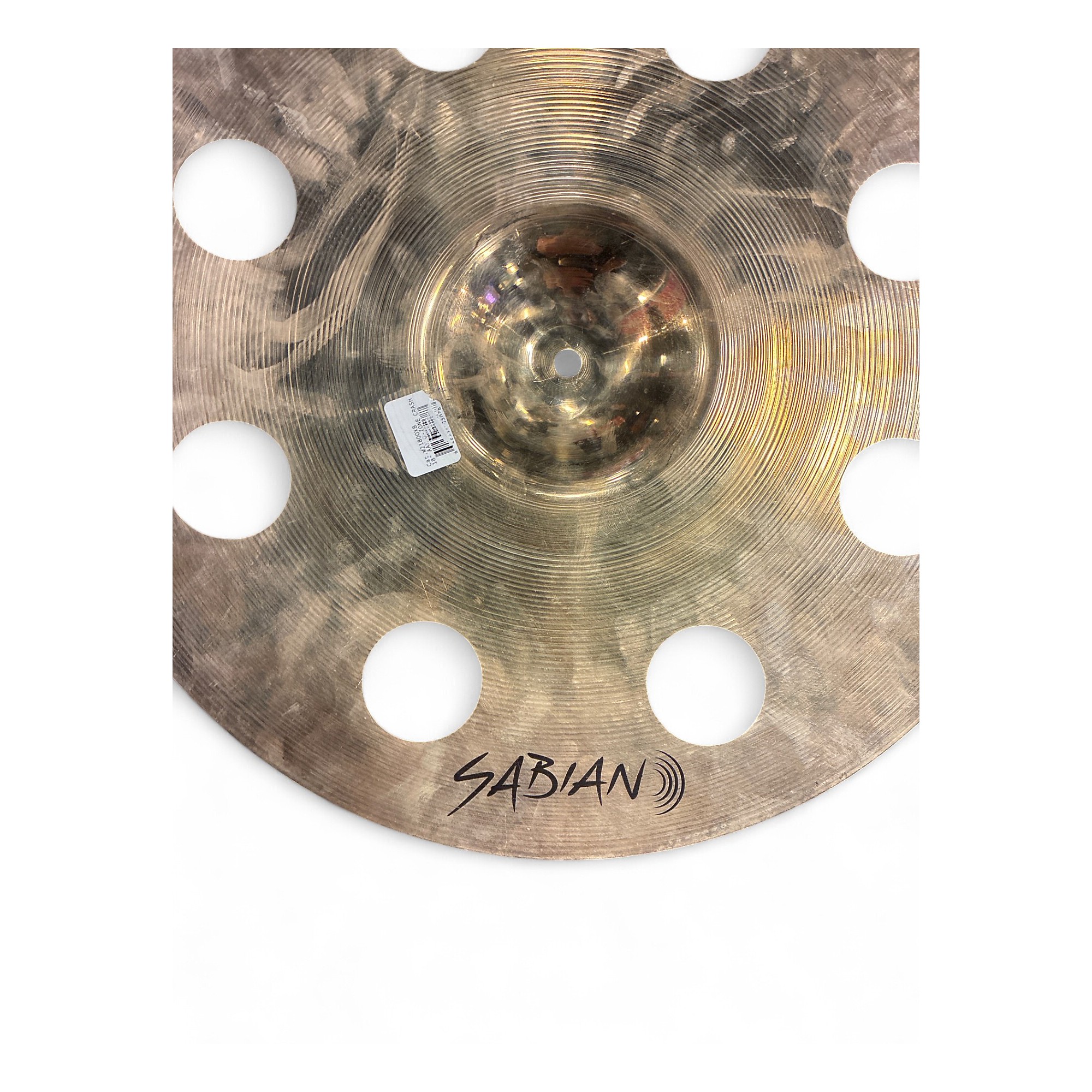 Used SABIAN 18in AAX Ozone Splash Cymbal 38 | Guitar Center