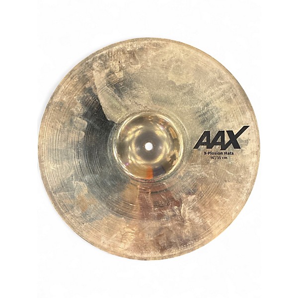 Used SABIAN 14in AAX Xplosion Hi Hat Pair Cymbal