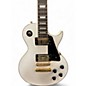 Used Vintage LES PAUL WHITE Solid Body Electric Guitar
