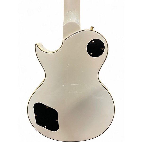 Used Vintage LES PAUL WHITE Solid Body Electric Guitar