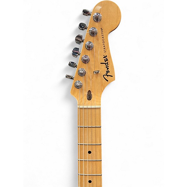 Used Fender Standard Stratocaster Olympic White Solid Body Electric Guitar