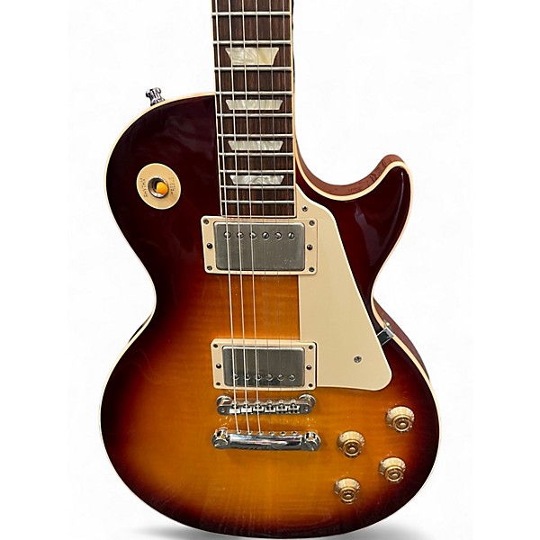 Used Gibson Les Paul Standard 3 Color Sunburst Solid Body Electric Guitar