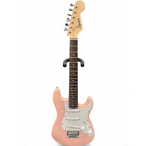 Used Squier Mini Affinity Stratocaster Shell Pink Electric Guitar