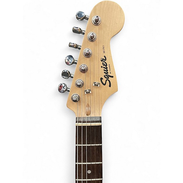 Used Squier Mini Affinity Stratocaster Shell Pink Electric Guitar