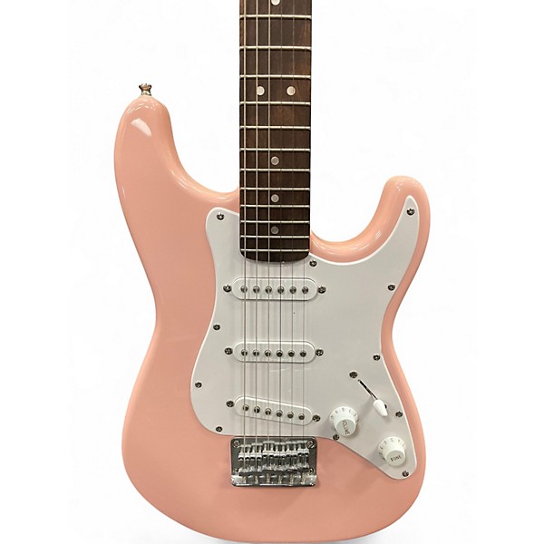 Used Squier Mini Affinity Stratocaster Shell Pink Electric Guitar