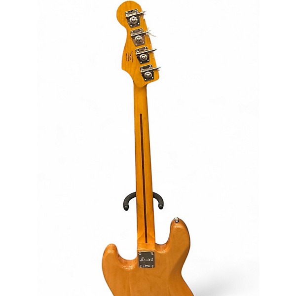 Used Squier Classic Vibe 70s Jazz Bass Natural Electric Bass Guitar