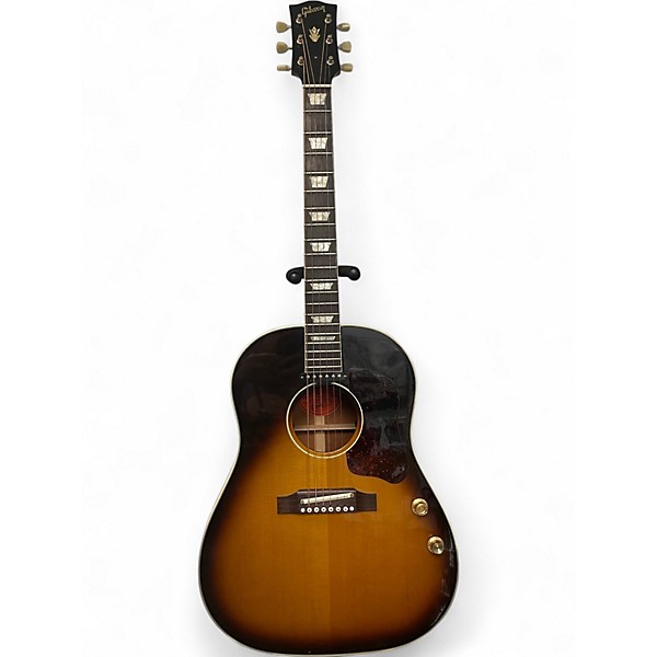 Used Gibson 1964 Style J-160E Tobacco Sunburst Acoustic Electric Guitar