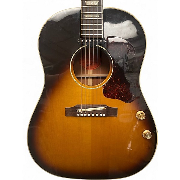 Used Gibson 1964 Style J-160E Tobacco Sunburst Acoustic Electric Guitar
